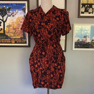 UNIQLO Floral Shirt Dress